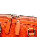 Miniatyrbilde 8 av 9: Pre-owned Gucci Mini Microguccissima Dome Satchel Orange