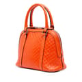Miniatyrbilde 2 av 9: Pre-owned Gucci Mini Microguccissima Dome Satchel Orange