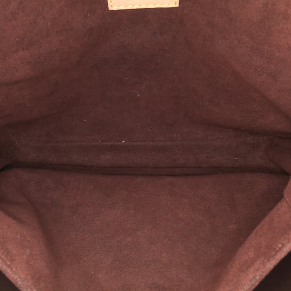 Pre-owned Louis Vuitton Monogram Pochette Metis Brown