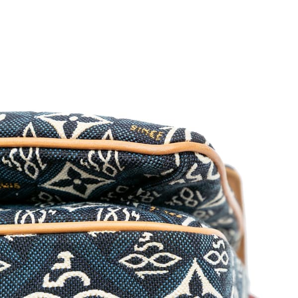 Pre-owned Louis Vuitton Since 1854 Pochette Metis Blue