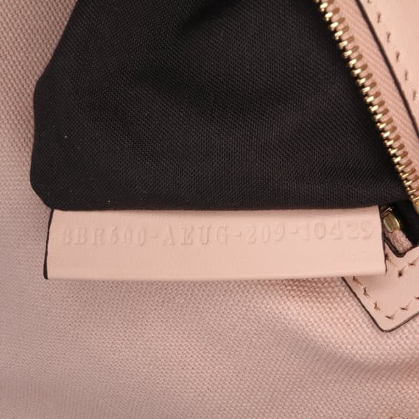 Pre-owned Fendi Zucca Embroidered Canvas Baguette Satchel Pink