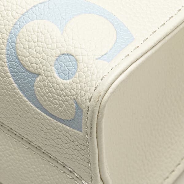 Pre-owned Louis Vuitton Bicolor Monogram Empreinte Giant Onthego PM White