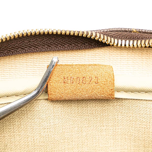 Pre-owned Louis Vuitton Monogram Deauville Brown