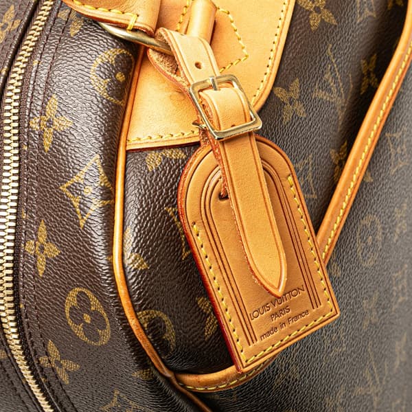 Pre-owned Louis Vuitton Monogram Deauville Brown