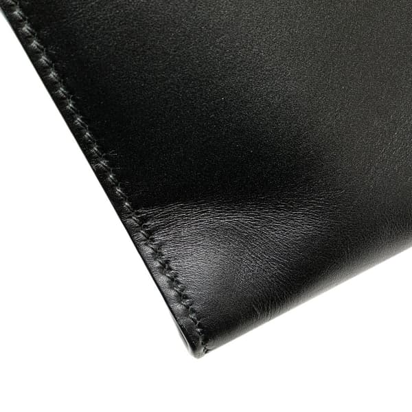 Pre-owned Dior Leather D Bee Satchel Black