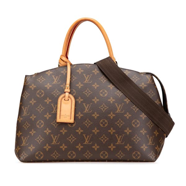 Pre-owned Louis Vuitton Monogram Grand Palais Brown