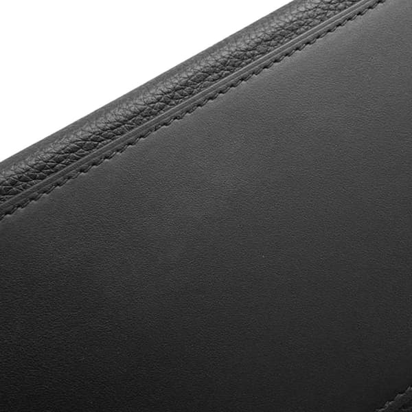 Pre-owned Hermès Togo and Swift Medor Bag Black