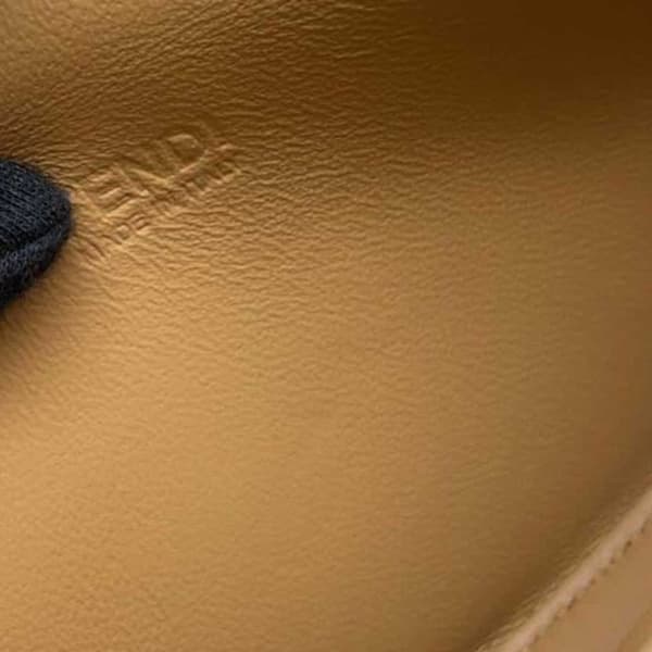 Pre-owned Fendi Mini Leather Cookie Hobo Brown