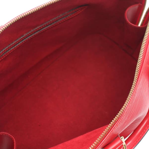 Pre-owned Louis Vuitton Epi Alma PM Red
