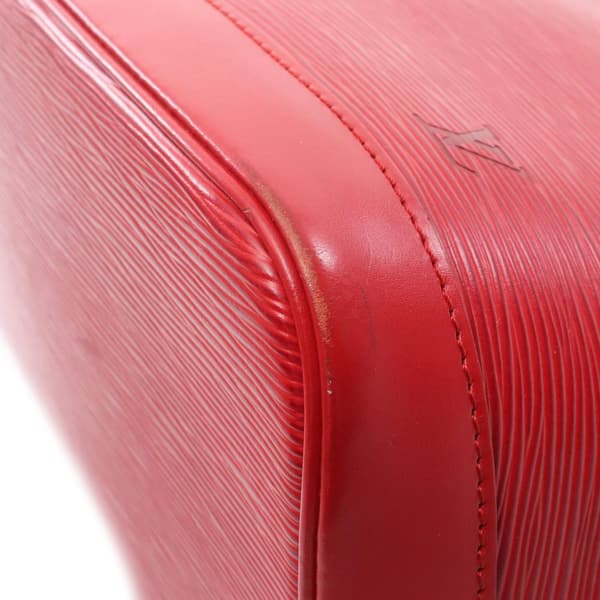 Pre-owned Louis Vuitton Epi Alma PM Red
