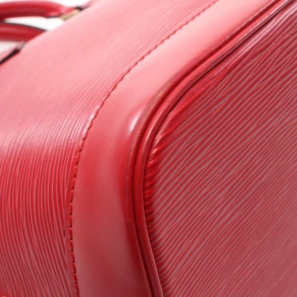 Pre-owned Louis Vuitton Epi Alma PM Red
