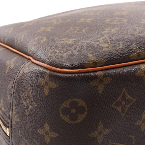Pre-owned Louis Vuitton Monogram Deauville Brown