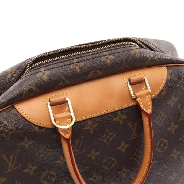 Pre-owned Louis Vuitton Monogram Deauville Brown