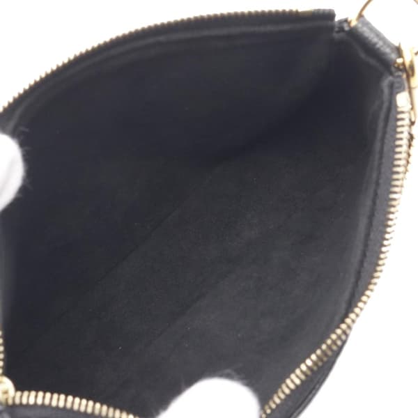 Pre-owned Louis Vuitton Bicolor Monogram Empreinte Mini Pochette Accessoires Black