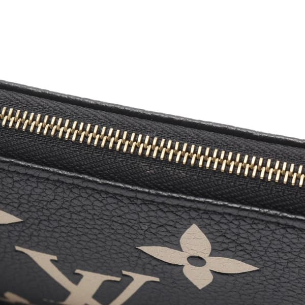 Pre-owned Louis Vuitton Bicolor Monogram Empreinte Mini Pochette Accessoires Black