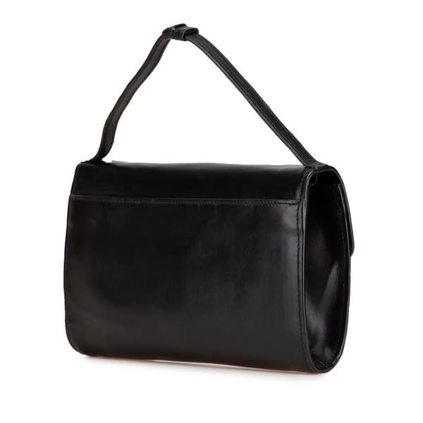 Pre-owned Gucci Small Leather Zumi Satchel Black