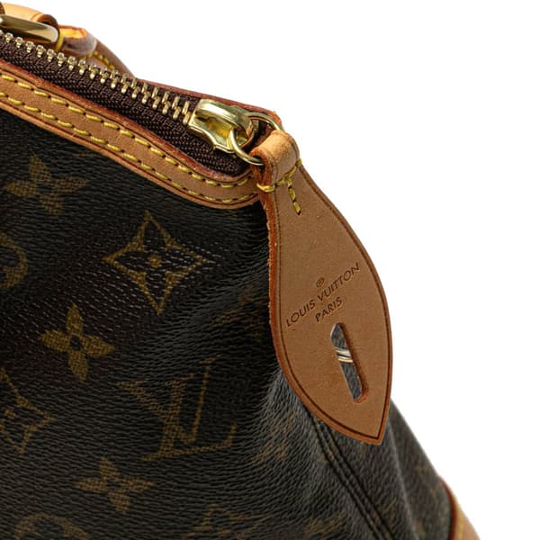 Pre-owned Louis Vuitton Monogram Lockit PM Brown