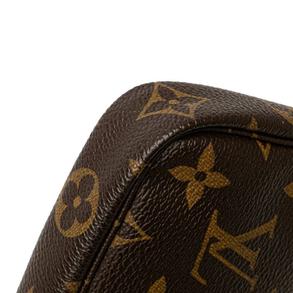 Pre-owned Louis Vuitton Monogram Mini Pochette Accessoires Brown