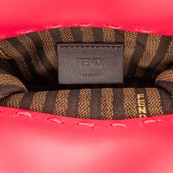 Pre-owned Fendi Mini Sunshine Shopper Tote Pink