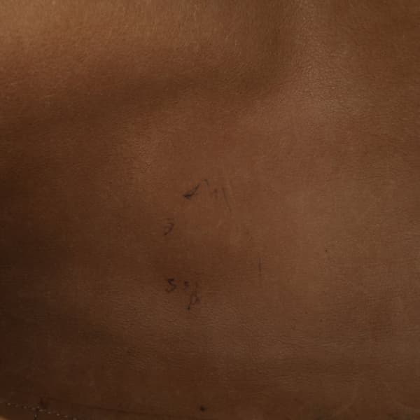 Pre-owned LOEWE Suede Amazona 32 Brown