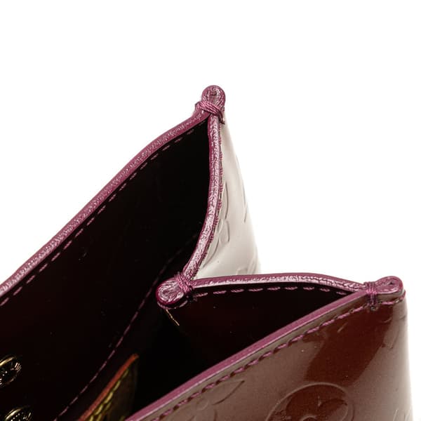 Pre-owned Louis Vuitton Monogram Vernis Reade PM Purple