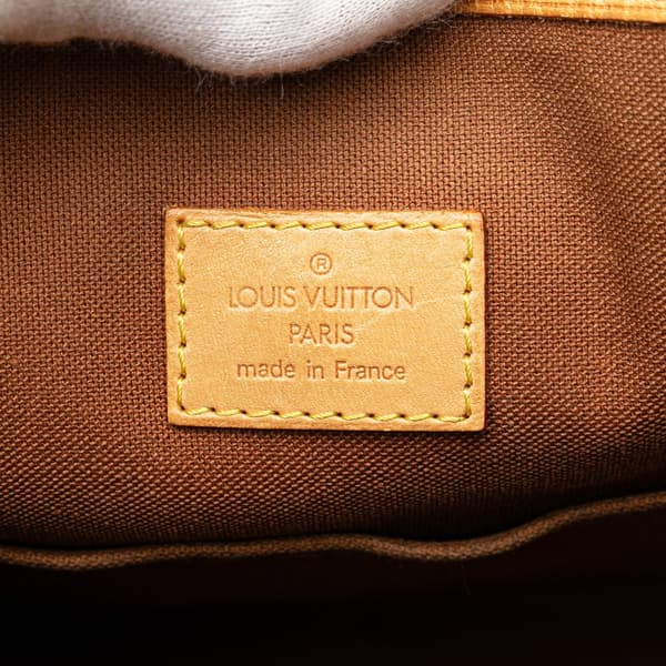Pre-owned Louis Vuitton Monogram Batignolles Vertical PM Brown