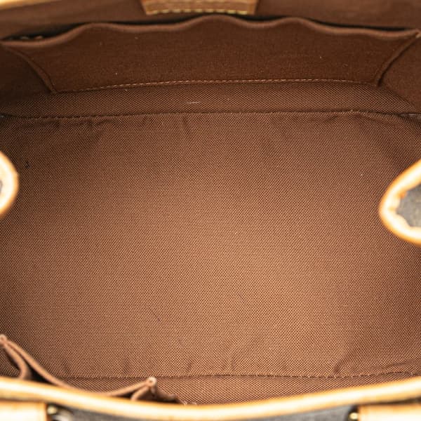 Pre-owned Louis Vuitton Monogram Batignolles Vertical PM Brown