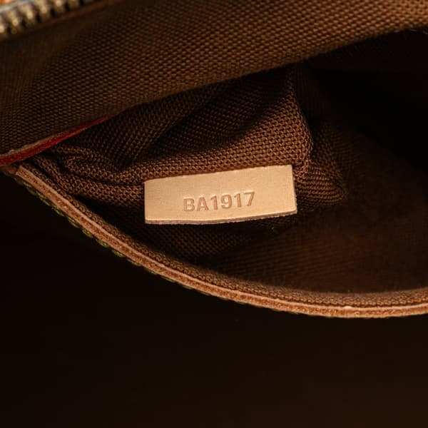 Pre-owned Louis Vuitton Monogram Alma PM Brown