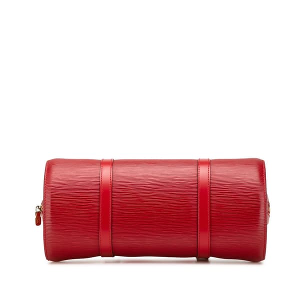 Pre-owned Louis Vuitton Epi Soufflot Red