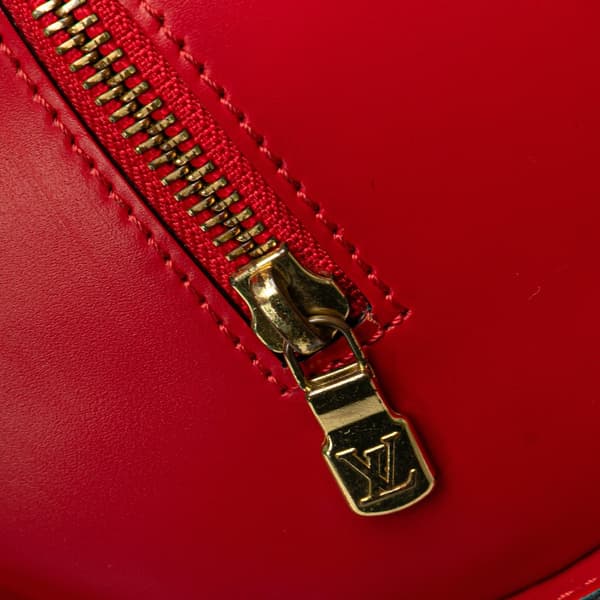 Pre-owned Louis Vuitton Epi Soufflot Red