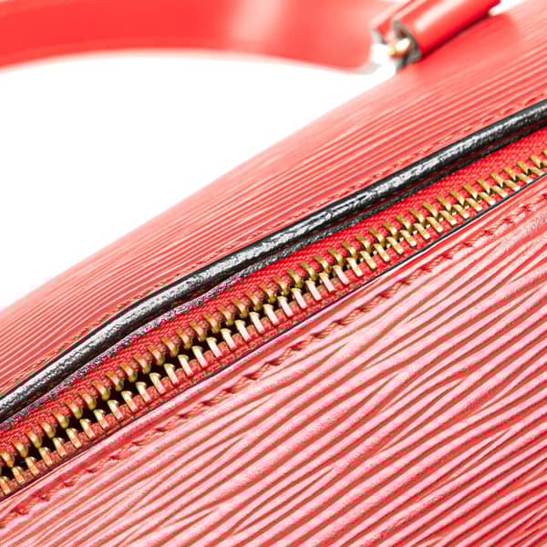 Pre-owned Louis Vuitton Epi Soufflot Red