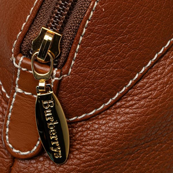 Pre-owned Burberry Leather Handbag Brown