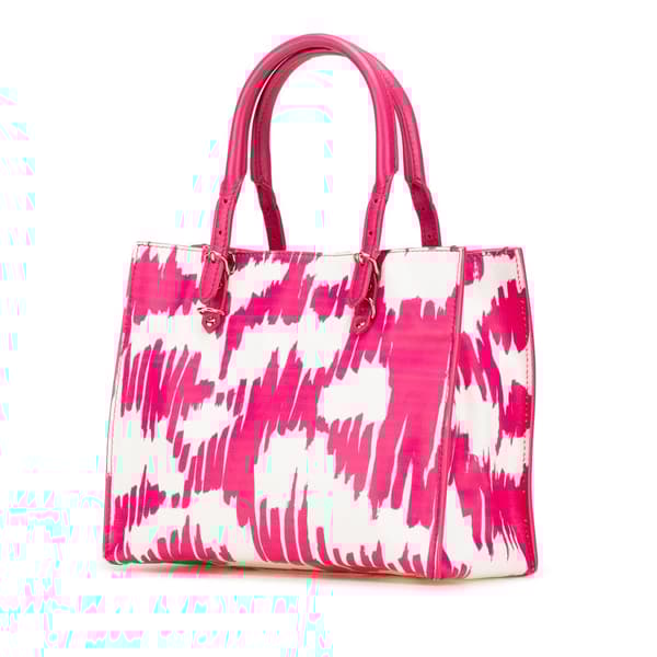 Pre-owned Balenciaga Mini Leather Papier A4 Satchel Pink