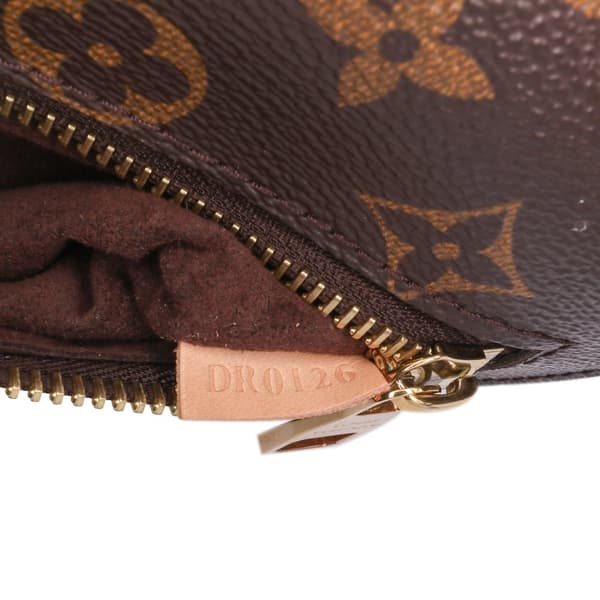 Pre-owned Louis Vuitton Monogram Pochette Metis Brown
