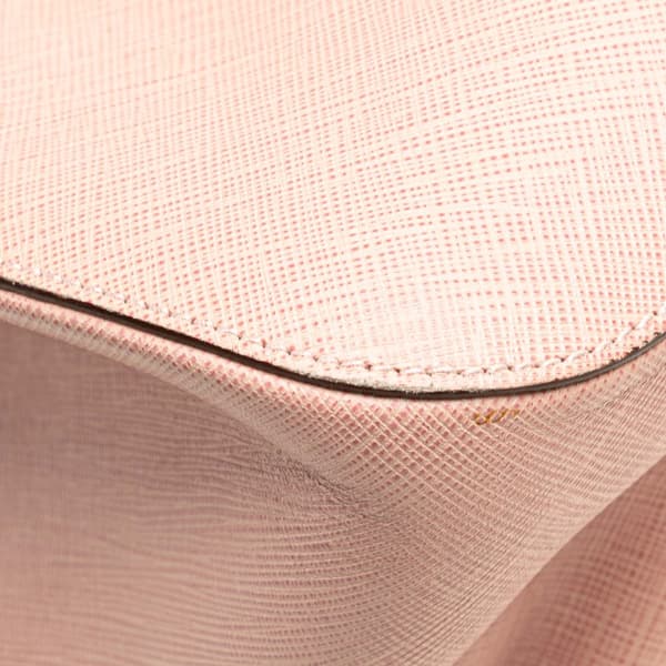 Pre-owned Ferragamo Leather Gancini Handbag Pink
