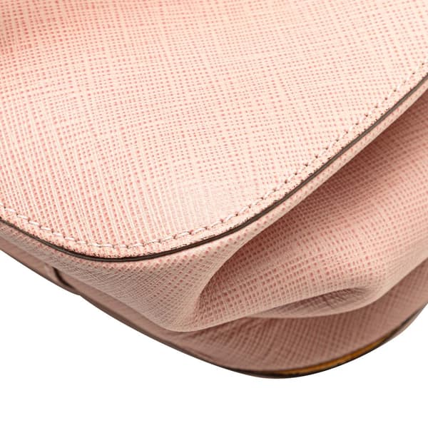 Pre-owned Ferragamo Leather Gancini Handbag Pink