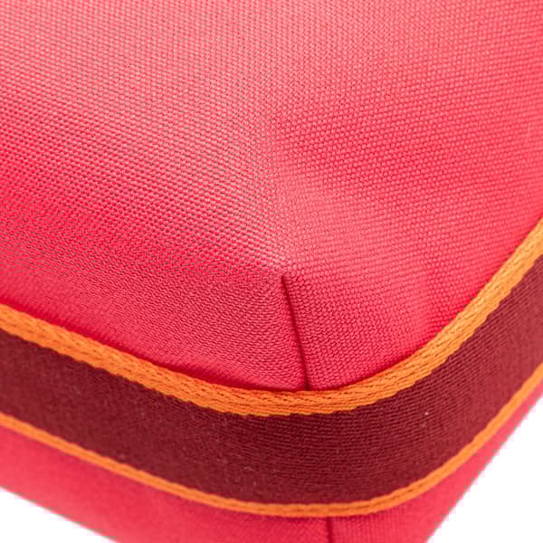 Pre-owned Hermès Small Toile Bride A Brac Pink