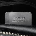Miniatyrbillede 6 af 10: Pre-owned Bvlgari Logomania Denim Cylinder Handbag Black