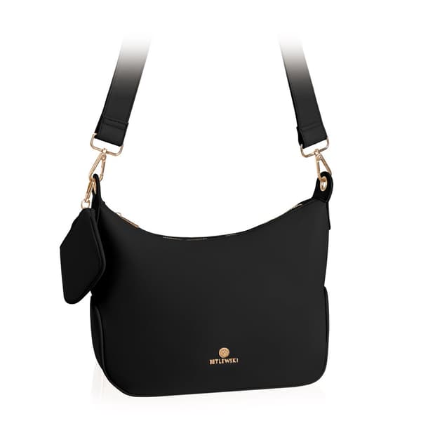 BTJ-11 SORT Elegant skuldertaske MILEY