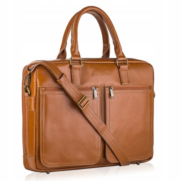 BTM-02 CAMEL LUXE laptopväska