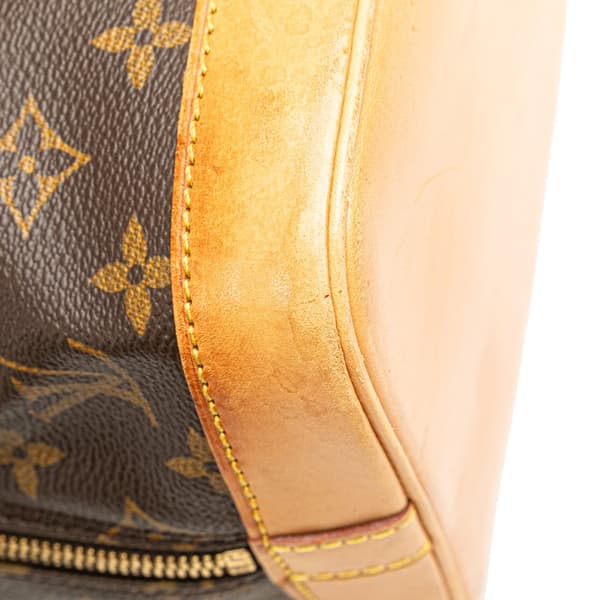 Pre-owned Louis Vuitton Monogram Alma PM Brown