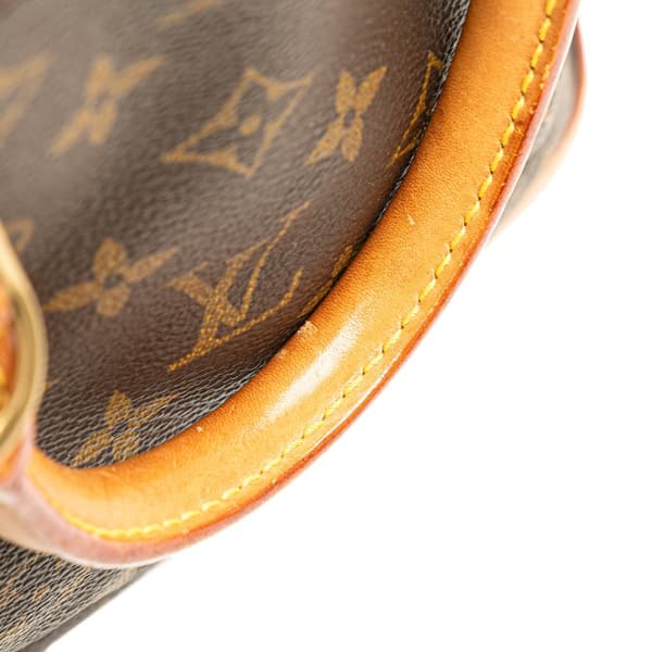 Pre-owned Louis Vuitton Monogram Alma PM Brown