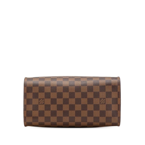 Pre-owned Louis Vuitton Damier Ebene Triana Brown