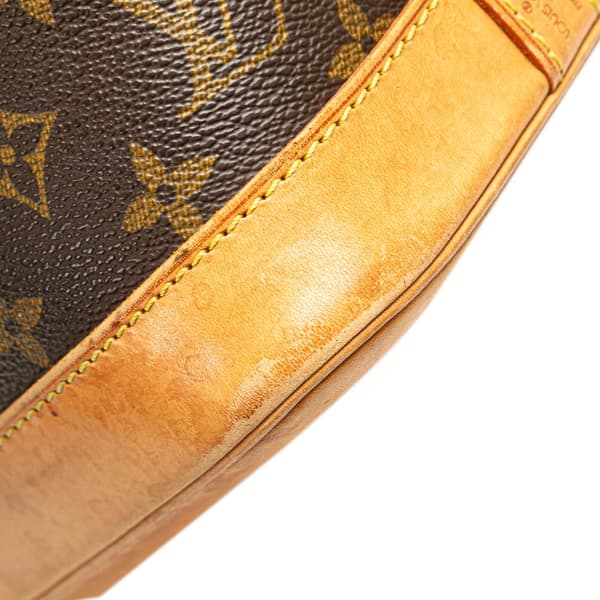 Pre-owned Louis Vuitton Monogram Alma PM Brown