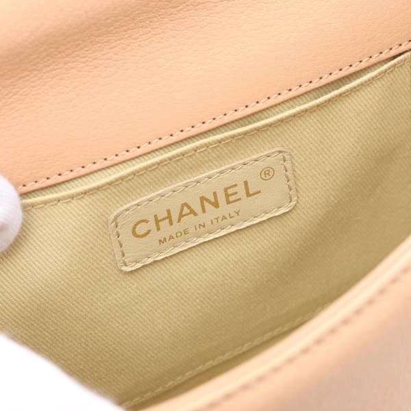 Pre-owned Chanel Large Quilted Goatskin Rita Top Handle Flap Brown