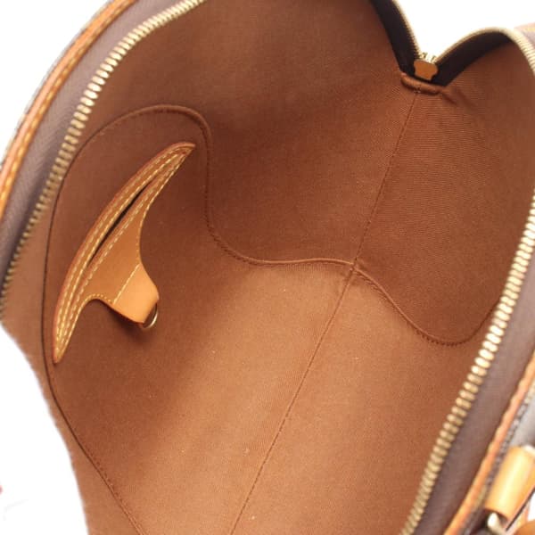 Pre-owned Louis Vuitton Monogram Ellipse PM Brown