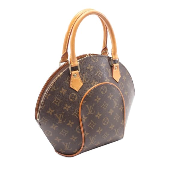 Pre-owned Louis Vuitton Monogram Ellipse PM Brown