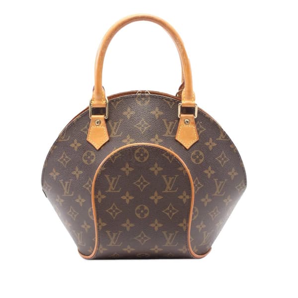 Pre-owned Louis Vuitton Monogram Ellipse PM Brown