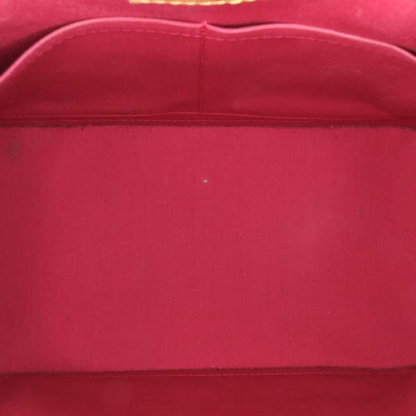 Pre-owned Louis Vuitton Monogram Vernis Alma PM Red