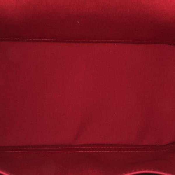 Pre-owned Louis Vuitton Monogram Vernis Alma PM Red